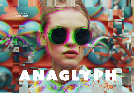Anaglyph Photo Effect