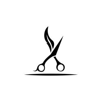 Vector illustration of a woman with a feather in her hair, showcasing beauty and elegance with a silhouette style