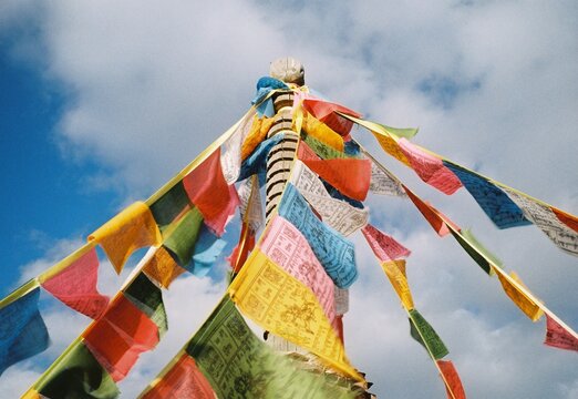 tibetan prayer flags