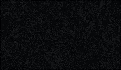 Black background topografi flow white Pattern, Art & Illustration © Creativeadd