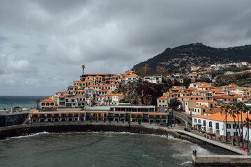 Obraz premium view of the old town of Madeira city