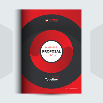 Corporate Business Proposal Cover Design Template Concepts