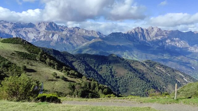 Collado de Llesba, Puerto de San Glorio. Cantabria.