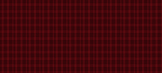 Rich red plaid seamless abstract fabric texture background with a subtle weave pattern for fashion...