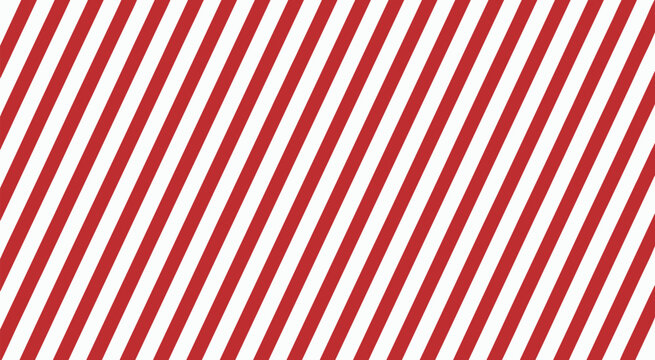 Red and White Diagonal Stripes Background Pattern vector