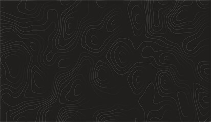 Black background topografi flow white Pattern, Art & Illustration © Creativeadd