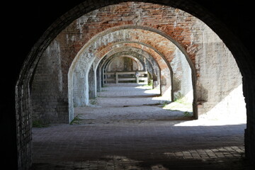 Obraz premium Fort Pickens Details and Structure