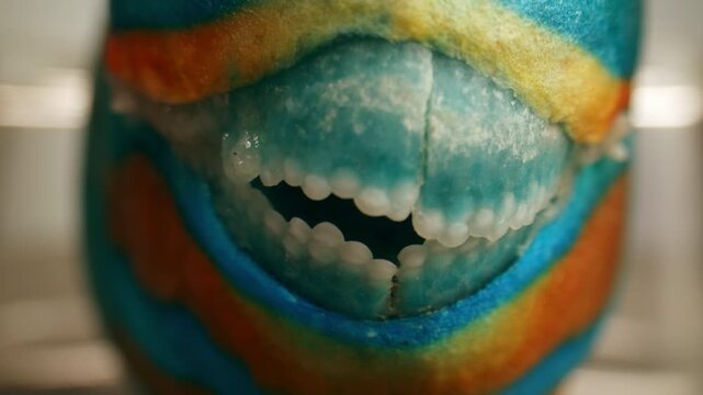 Parrotfish is a type of fish that is very important for the marine ecosystem.