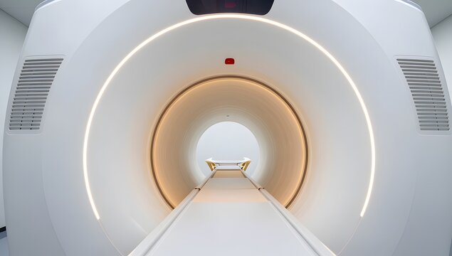 Photo Mri Machine Tunnel Medical Illustration