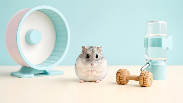 Winter White Dwarf Hamster