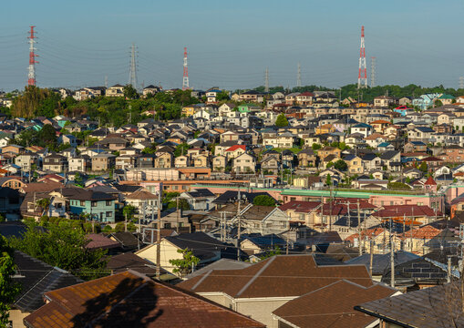 日本の住宅地	