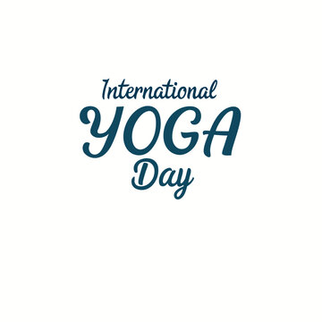 international yoga day, yoga, day, exercise, fitness, men, women, meditation, practice, handstand, revitalize your mind body and sprit, vintage, illustration, vector, text, word, logo, icon, 3d, card