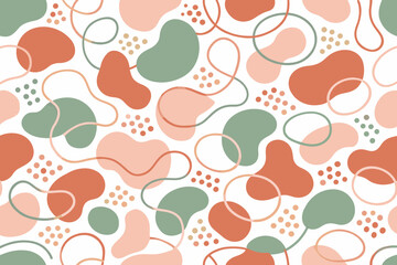 Fototapeta premium Organic abstract pattern concept showing a flowing arrangement of irregular