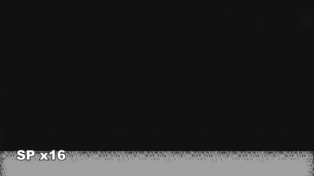 Rewind Glitch Effect with Timecode
