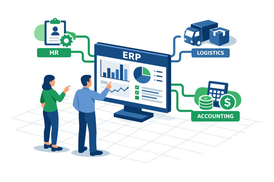 ERP implementation and cross-team collaboration in a company: two