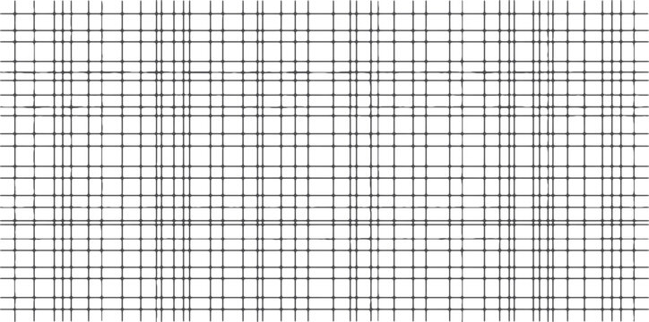 Black grid pattern with rounded corners on white background