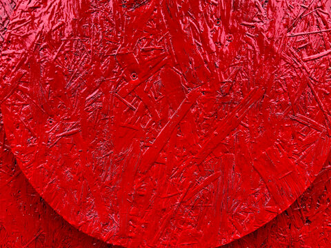 Red coarsely textured chipboard background. Suitable as background, webdesign, graphicdesign, textureoverlay, socialmedia, poster, branding, presentation.
