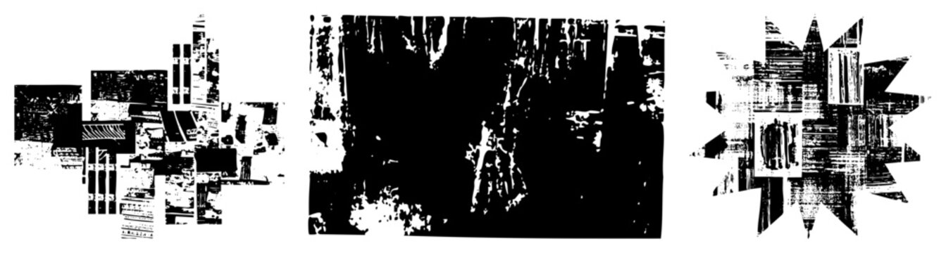 Gritty, high contrast vectors mimic street art stencils or punk zines &ldquo;skid lid&rdquo; meets &ldquo;brain bucket.&rdquo; Ideal for edgy branding or posters where raw texture and deconstructed geometry grab attention.