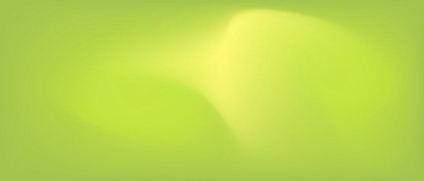 Green lime yellow gradient background, Darkened at the edges and lightened in the center green mesh gradient, Abstract empty background studio scene for presentation