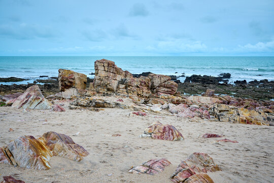 Pedra Aysu em Jericoacoara, Cear&aacute;.