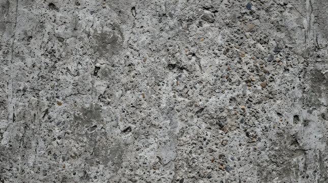 Set of grey grainy concrete wall for urban street photography and industrial architectural facade construction frontal isolated png on a transparent background perfectly cutout high resolution