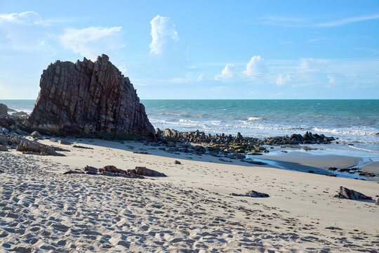 Praia da Pedra do Frade. Jericoacoara, Cear&aacute;.