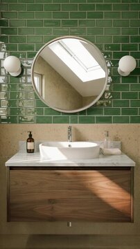 modern bathroom sink