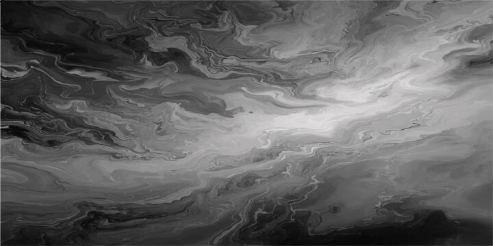 Abstract expressionist artwork in a grayscale palette, showcasing a fluid and ethereal composition, evocative of cosmic nebulae or turbulent weather patterns. 