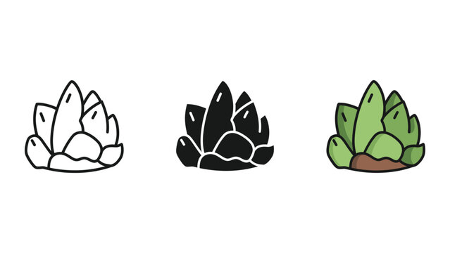 campfire evolution stages from spark to green flame vector illustration