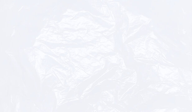 Transparent plastic film wrap overlay texture isolated on transparent background. Clear polyethylene cover layer mockup abstract stretch effect. Compositing, poster, template design element. PNG