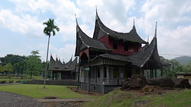 Traditional minangkabau houses and architecture