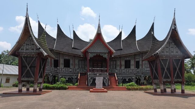 Traditional minangkabau houses and architecture