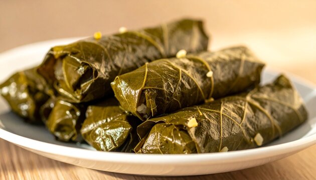 Middle Eastern Stuffed Grape Leaves (Dolma)

