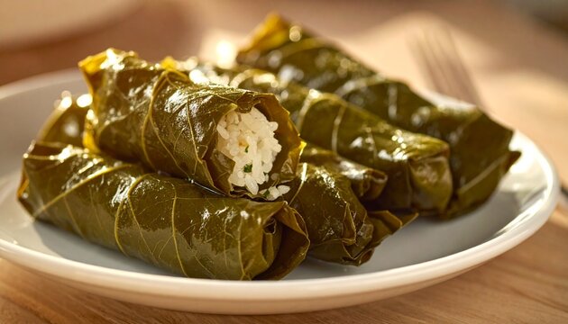 Middle Eastern Stuffed Grape Leaves (Dolma)
