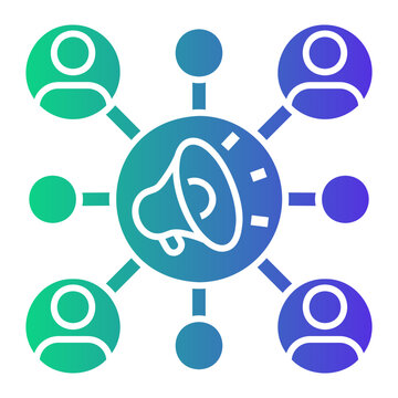 influencer Gradient icon