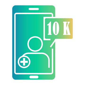 influencer Gradient icon
