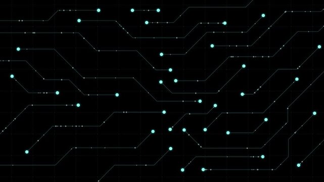 PNG Alpha.Glowing Futuristic Digital Technology Circuit Network