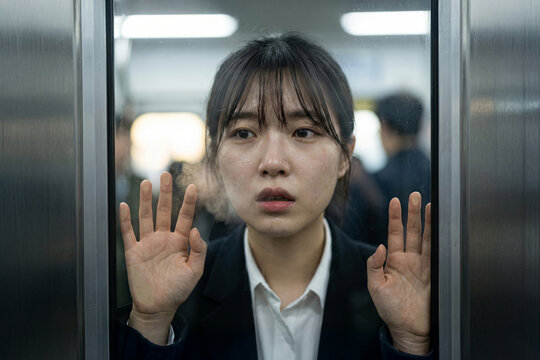 AI generated modern city life pathos and daily stress