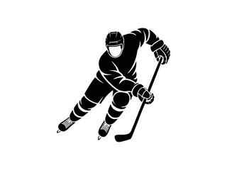 Fototapeta premium Hockey Player in Motion