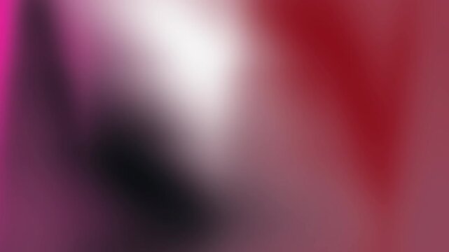 Modern abstract blurred background featuring vibrant pink and deep red gradient tones with soft glowing light, smooth texture transitions, and dark shadow accents. Perfect for website banners, social 