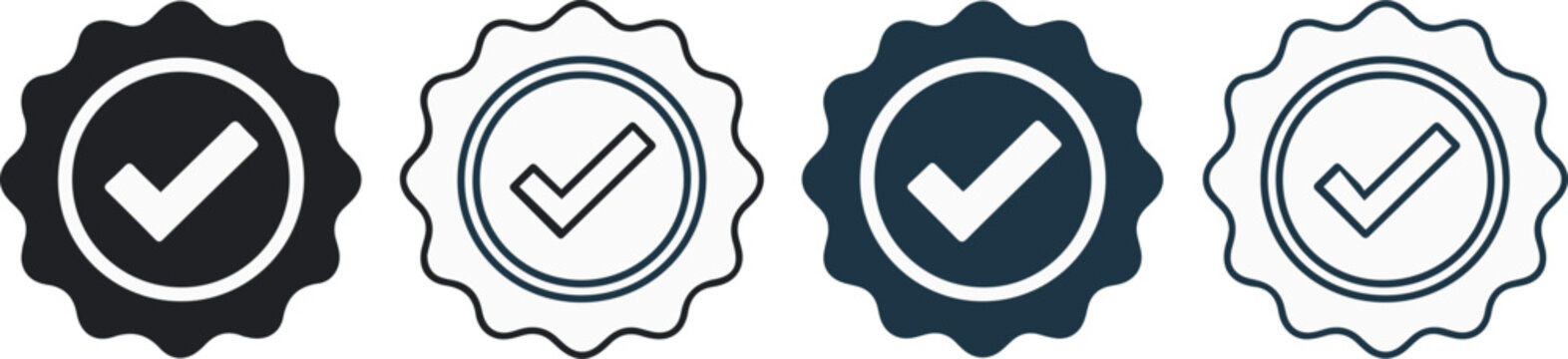 Account verification checkmark badge