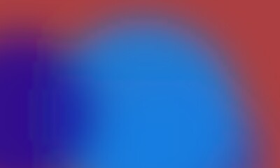 Obraz premium Red, blue, and purple soft gradient background, with smooth color blending