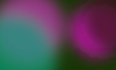 Obraz premium Dark gradient background, with deep green, and vivid purple, color blends
