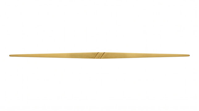 Golden, thin, wooden, straight, smooth plank, strip, beam, board, long, narrow, light brown, horizontal piece of wood