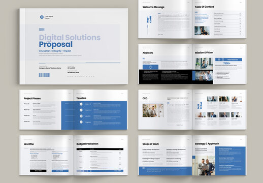 Project Proposal Landscape Template Layout