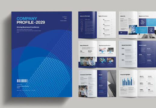 Company Profile Brochure Layout