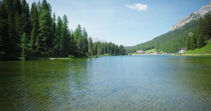 Lago Di Misurina in the Dolomites, Italy