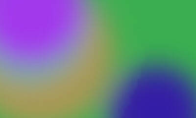 Fototapeta premium Abstract gradient background, with soft blended, purple and bright, green tones