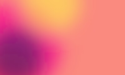 Fototapeta premium Abstract gradient background, with soft transitions, of pink and, yellow colors