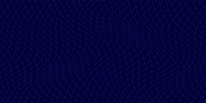 Abstract navy background with light blue nets design